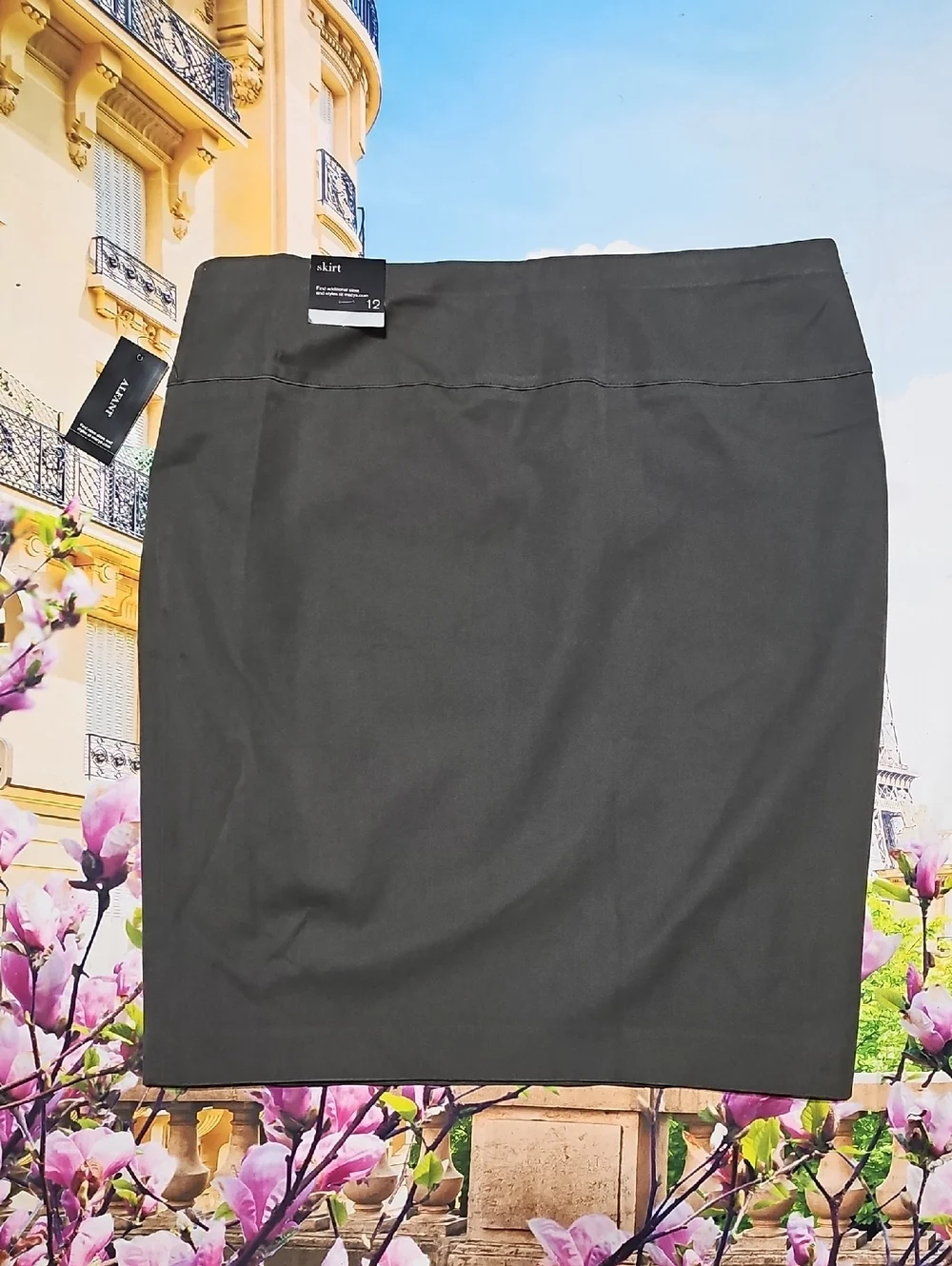Alfani Mini Skirt Size 12 NWT Zippered